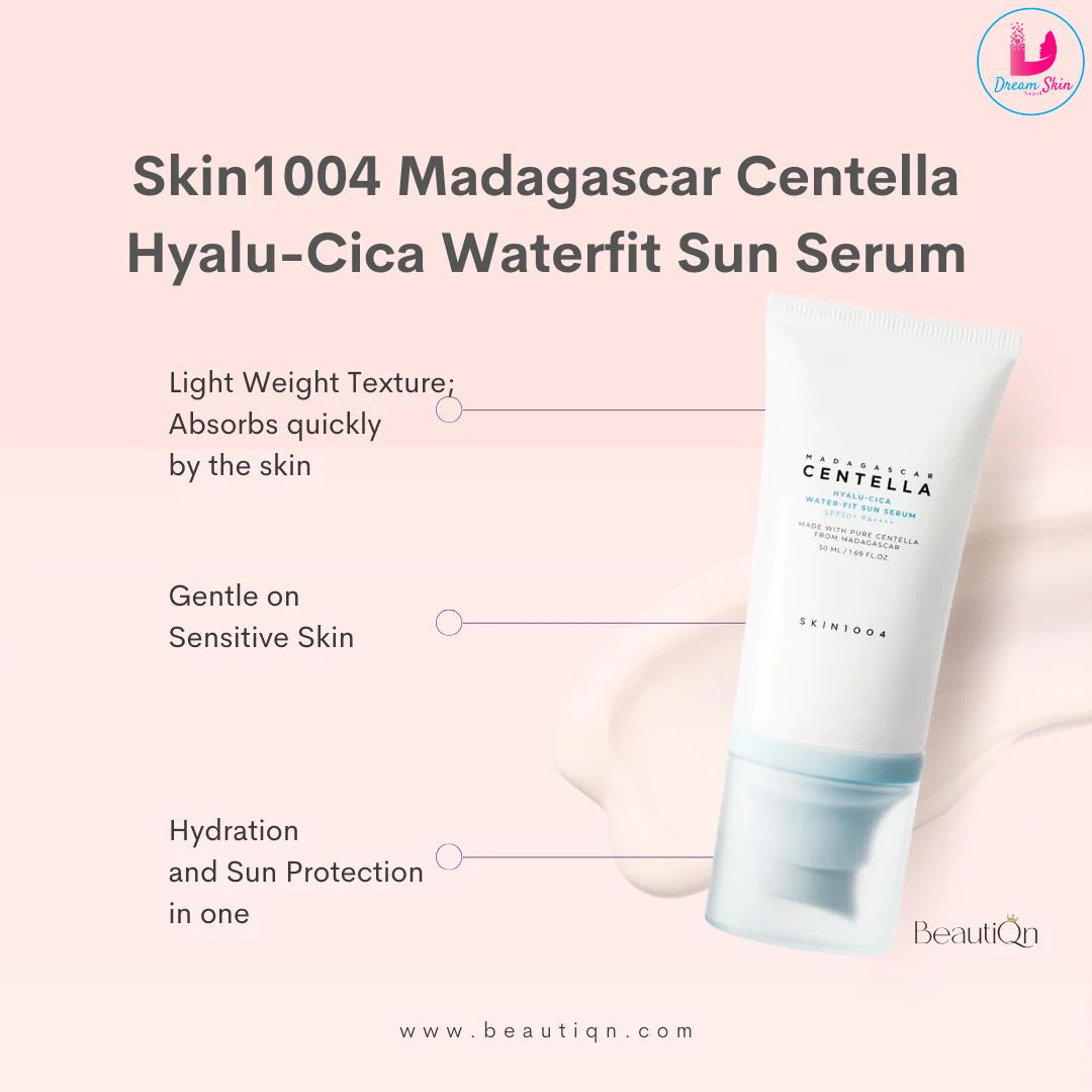 Skin1004 Hyalu Cica Water Fit Sun Serum [50ml]